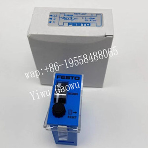 ตัวตั้งเวลาแบบปรับได้ Festos 150238 PZVT-30-SEC 2-30 วินาที 2-6 บาร์ เกลียวตัวเมีย M5 ติดตั้งด้านหน้า - Product Image 3