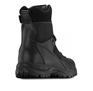 Botas Tácticas de Verano HBA08, Color Negro Bronceado, Cuero Genuino, Parte Superior de Malla Transpirable, Suela de Goma PU, Resistentes al Aceite y Antideslizantes - Product Image 4