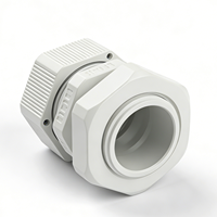 Passe-câble en nylon étanche IP68, connecteur de câble en plastique pour décharge de tension