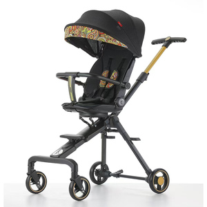 New Design <strong>Baby</strong> Stroller Multi-Functional Foldable 360 Rotation Alloy Frame Comfortable Travel Trike for 6 Months to 3 Years - Product Image 6