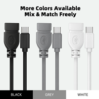 Adaptateur OTG WISTAR USB Type C mâle vers USB 2.0 a femelle, câble de données