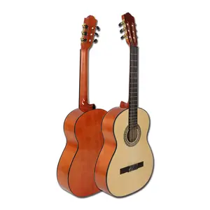 Gute Qualität Fabrik Großhandel 4/4 Volle Größe 6 Saiten 39 Zoll Klassische Gitarre Instrument Mit Sapele Holz