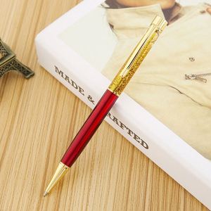 Wholesale Creative Quicksand Dazzling Colored <b>Gold</b> Powder Metal Ballpoint <b>Pen</b> With Printed Customized logo for Gift - Product Image 6