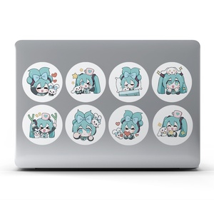 Pegatina Decorativa de Hatsuka Miku, Linda Chica de Dos Dimensiones, Pegatina de Sellado para Diario, para Promociones - Product Image 5