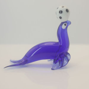 Benutzer definierte große mund geblasene Murano Lampwork Glas meeres tiere Figur Wal Hai Siegel Delphin Dekoration - Product Image 6