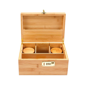 Boîte <span class=keywords><strong>de</strong></span> rangement <span class=keywords><strong>en</strong></span> <span class=keywords><strong>bois</strong></span> <span class=keywords><strong>de</strong></span> luxe sur mesure avec serrure et boîte <span class=keywords><strong>de</strong></span> rangement roulante - Product Image 3