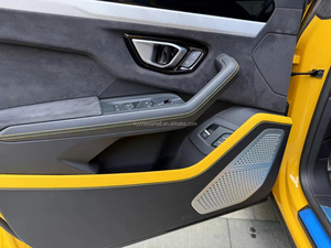 Coprisedili Auto Completi Personalizzati in Pelle Nera e Gialla per <span class=keywords><strong>Lamborghini</strong></span> Urus 2018-2026 - Product Image 5