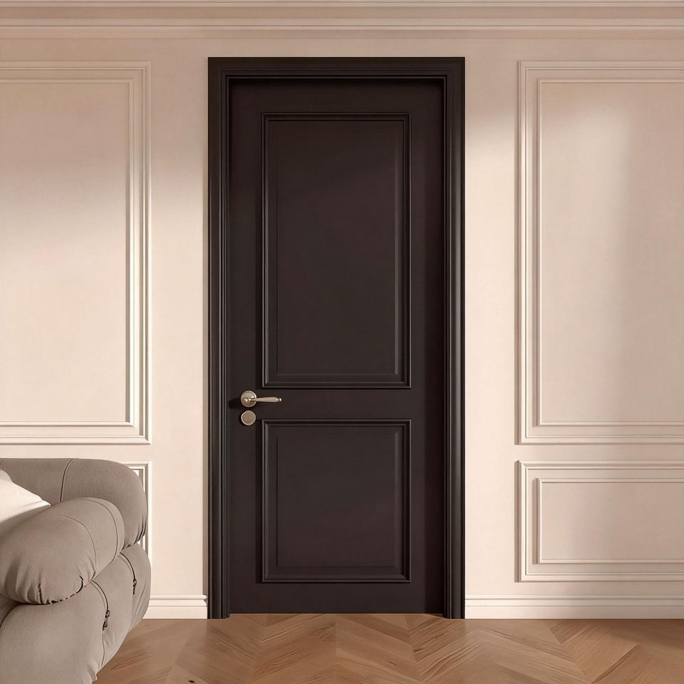 Curated visual reference: Picture Idea: New Arrival High Quality Minimalist Covered Exterior Interior Doors