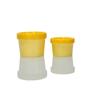 Cosmetic FacialMask <b>Jar</b> 50g 100g 200g Black White Pink Yellow Green <b>Plastic</b> PP Cosmetic Cream <b>Jar</b> for Body Butter - Product Image 3