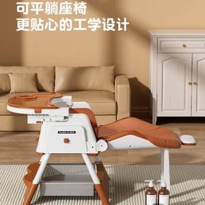 Silla Alta Babexing, Altura Ajustable, Multifuncional, Plegable, Silla de Comer para Bebé, Portátil, para Uso Doméstico, de 0 a 12 Meses - Product Image 3