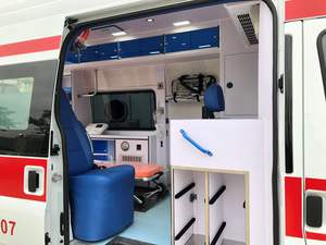 รถพยาบาลเคลื่อนที่ยี่ห้อ <span class=keywords><strong>Yuzhou</strong></span> รุ่น Euro 6 V348 เกียร์ธรรมดา แบบเพลารถยาว หลังคาปกติ ความยาว 3-8 เมตร สภาพใหม่ พร้อมระบบตรวจสอบการเดินทาง - Product Image 5