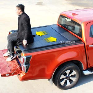 Cubierta de cama de camión guardabosques cubierta de cama de camión de <span class=keywords><strong>camioneta</strong></span> eléctrica retráctil para Hilux Navara np300 <span class=keywords><strong>Mitsubishi</strong></span> <span class=keywords><strong>L200</strong></span> - Product Image 4