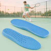 Semelles en gel amortissantes, coussinets antidérapants pour chaussures de course, de marche et de randonnée