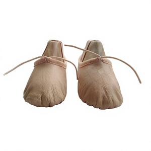 Zapatillas de Ballet Suaves Universales con Logotipo Personalizado, Zapatillas de Punta de Lona de Alta Calidad Unisex para Adultos con Suela Completa - Product Image 1