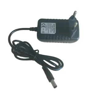 AC TO DC EMC 12V Plastic charger 1A wall adapter 12W Power adapter