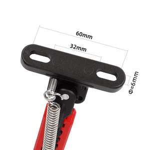 Béquille Ulip V2 17 CM Noir Rouge Réglable pour Trottinette Électrique Mi M365 Pro Pro2 Lite ZT3 Support de Pied en Aluminium Repose-Pieds - Product Image 3
