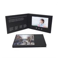 Brochure Vidéo Numérique Promotionnelle pour Entreprise avec Écran LCD 7 Pouces, Invitation de Mariage, Carte de Vœux, Album, Boîte Cadeau ou Livre