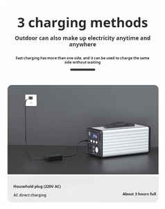 Estación de Energía Portátil de 300W al por Mayor, OEM de China, Buen Precio, MPPT, CA 220V, Batería Recargable para Exteriores SL-92, Alta Calidad de China - Product Image 3