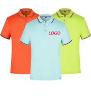 Sport Plus Size Heren Poloshirts voor Heren Katoenen Polo Golfshirt Dames Op Maat Geborduurde Heren Casual Polo T-Shirt Groothandel