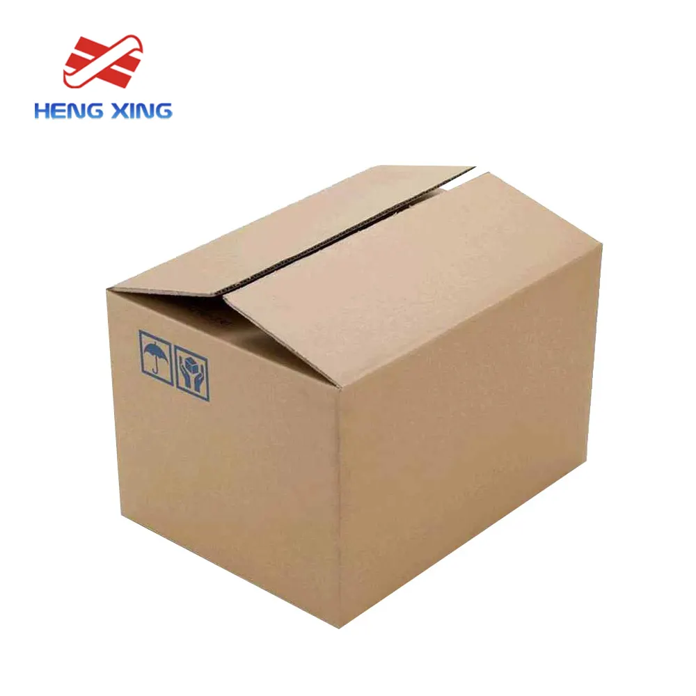 HENGXING ขายส่งโรงงานที่กำหนดเองขนาดใหญ่พับย้ายกล่องกระดาษลูกฟูกกล่อง