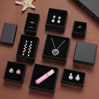 Boîte d'emballage en carton de luxe personnalisée Resoul, vente en gros, conteneur à bijoux pour petites entreprises, boîte à boucles d'oreilles, boîte à bagues