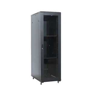 jiasheng-Factory Price 18U 22U 27U 32U 37U 42U 19 inch 600*800 Waterproof Fireproof Server Cabinet Rack