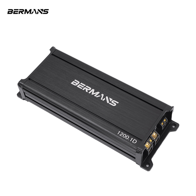 1000W RMS Car Amplifier Mini High Power Class D Monoblock Amp for Car Speakers 1 Channel Subwoofer Power Amp