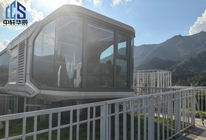 Maison conteneur mobile de <span class=keywords><strong>luxe</strong></span>, capsule spatiale préfabriquée en acier CCS, garantie 2 ans, design moderne pour hôtels et propriétés privées - Product Image 6