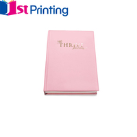 Agenda personnalisé en cuir PU imprimé, format A5/A6, papier offset, logo personnalisé, bande élastique, couverture rigide, journal quotidien