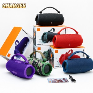 ลำโพงไร้สาย CHARGE6 ขายดี พกพาสะดวก ซับวูฟเฟอร์ในตัว ไฟ RGB LED กำลังขับสูง กันน้ำ ใช้งานกลางแจ้งได้ เสียงกระหึ่ม - Product Image 3