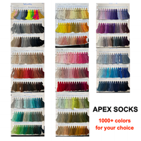 Lot de 6 chaussettes de sport de haute qualité en coton à tricoter chaussettes de basket-ball blanches pour hommes étiquettes anglaises vente en gros