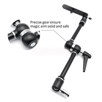 Bras magique à friction variable 5KG Weight Bear Magic Grip VS Manfrotto 244 143A avec support pour appareil photo pour studio photo vidéo