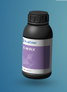 Résine d'impression 3D Bluecast X WAX 3D, moulable, 0,5 kg, pour machines DLP et LCD monochromatiques - Product Image 2