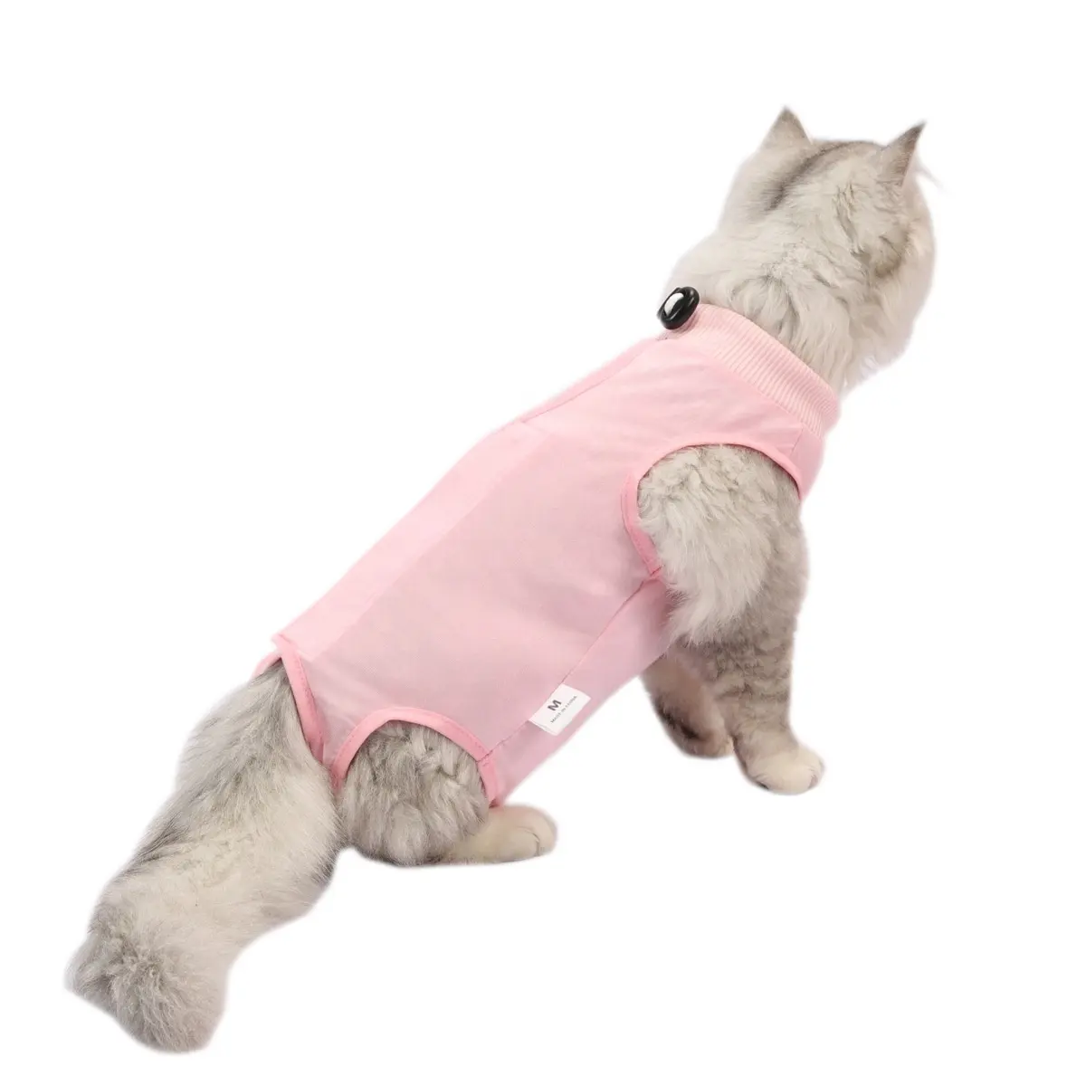 Combinaison de récupération chirurgicale pour chat pour plaies abdominales chirurgicales postopératoires vêtements de récupération professionnels pour chat