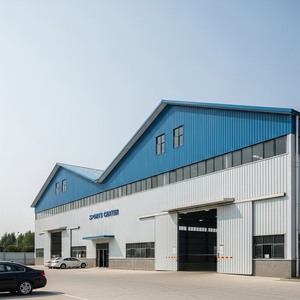 โรงงานผลิตสำเร็จรูปทนลมและโครงสร้างเหล็กสำเร็จรูปสำหรับสนามแบดมินตันสำหรับศูนย์ฝึก<span class=keywords><strong>อบรม</strong></span> - Product Image 3