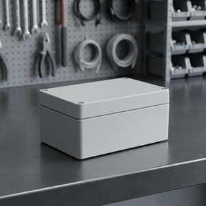 Caja de Conexiones de Aluminio Fundido a Presión Personalizada, Recubierta con Pintura en Polvo, Rectangular - Product Image 2
