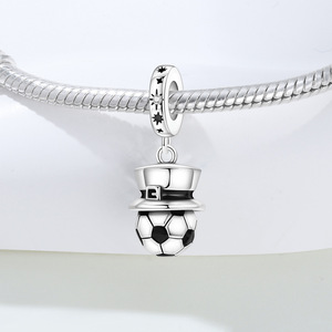 Original white copper bead bracelet - DIY <b>hat</b> and soccer accessory, personalized women's accessory - Product Image 2