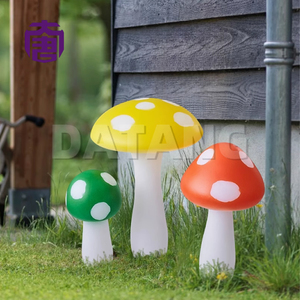 Lámpara con Motivo de Hongo Colorido, IP65 Impermeable, Luces Decorativas para Festivales, Resorts, Plazas y Patios - Product Image 3