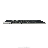 OEM ODM rechargeable BT5.0 de l'usine Portable PC portable Macbook clavier IMB-035 arabe espagnol langues Design de tablette élégant