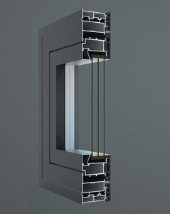 Ventana Abatible Eléctrica de Aluminio de Alta Resistencia, Ahorro de Energía, Aislamiento Acústico, Resistente a Impactos - Product Image 2