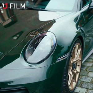 Envoltura de vinilo verde esmeralda de alta calidad, brillo sin burbujas de aire, decoración de coche, envoltura de vinilo para coche, películas en rollo de cuerpo completo - Product Image 4