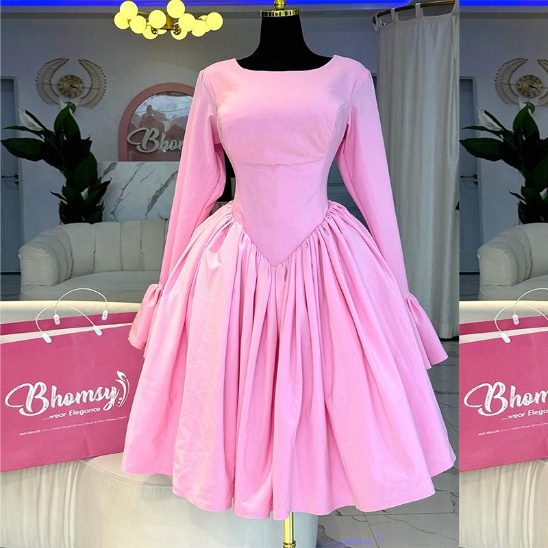 knee length dresses for ladies Girls Detail Embroidered Dresses main image 0