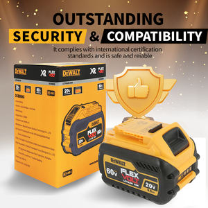 <span class=keywords><strong>DeWalt</strong></span> DCB200 DCB201 DCB203 DCB2052 DCB206 배터리, MAX 전동 공구용 9.0Ah <span class=keywords><strong>20V</strong></span>/60V 리튬 이온 배터리 팩과 호환 가능 - Product Image 5