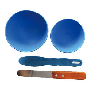 Équipement dentaire Bol mélangeur en plastique bleu pour laboratoire dentaire - Product Image 1