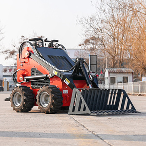 Pengiriman Gratis Mesin Loader Skid Steer Murah Loader Skid Steer Loader Skid Steer Loader Dijual - Product Image 4