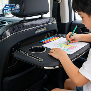 Accesorios para Tesla Model: Bandeja Ajustable Multifuncional, Mesa Plegable para el Respaldo del Asiento Trasero del Coche Tesla Model - Product Image 6