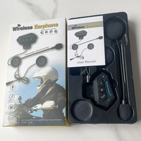 Casque Moto sans Fil BT-12 Étanche à Très Longue Autonomie avec Réponse Automatique BT12 pour Casque de Moto, Origine Chine