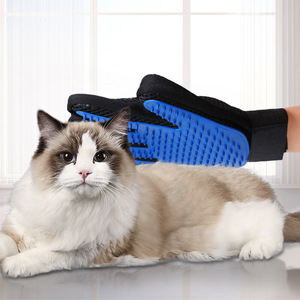 Gants de toilettage pour chat Yunce Pet Factory Sz077 01, pour l'élimination des poils et le massage des chats, soin du pelage - Product Image 3