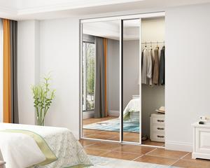 <span class=keywords><strong>Armadio</strong></span> <span class=keywords><strong>con</strong></span> Telaio in Acciaio e Porte <span class=keywords><strong>Scorrevoli</strong></span> Bypass <span class=keywords><strong>a</strong></span> <span class=keywords><strong>Specchio</strong></span> Intero Vendita all'Ingrosso dalla Fabbrica - Product Image 5