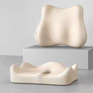 <span class=keywords><strong>Coussin</strong></span> <span class=keywords><strong>de</strong></span> soutien lombaire en mousse à mémoire <span class=keywords><strong>de</strong></span> forme pour chaise <span class=keywords><strong>de</strong></span> bureau, soulage les douleurs dorsales, améliore la posture, <span class=keywords><strong>coussin</strong></span> <span class=keywords><strong>de</strong></span> dossier, <span class=keywords><strong>coussin</strong></span> <span class=keywords><strong>de</strong></span> siège, pour la lecture et le repos au <span class=keywords><strong>lit</strong></span> - Product Image 3